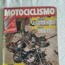 Coches y Motocicletas: MOTOCICLISMO. Nº 1227. AÑO 1991. GRAN PREMIO CHECOSLOVAQUIA. EXCLUSIVA: DUCATI 502 MONO. YAMA.. LEER. Lote 366687486