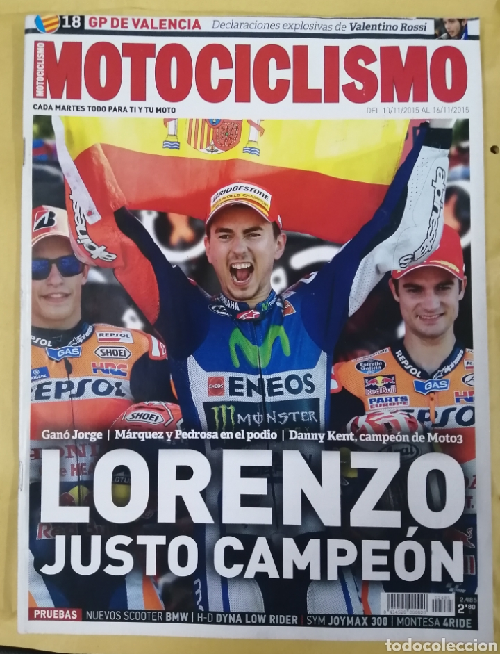 Cars and Motorcycles: REVISTA MOTOCICLISMO N&Uacute;MERO 2485. DEL 10/11 AL 16/11 DEL 2015