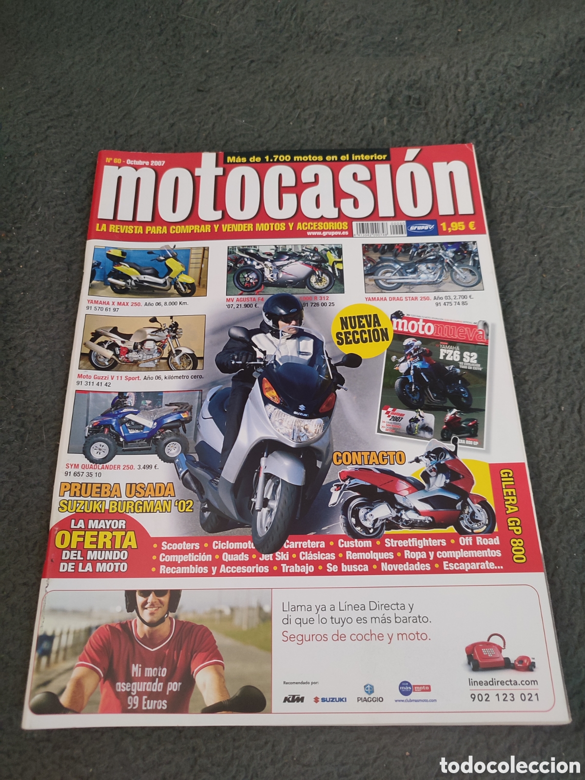Voitures et Motocyclettes: Motocasion n&uacute;mero 60