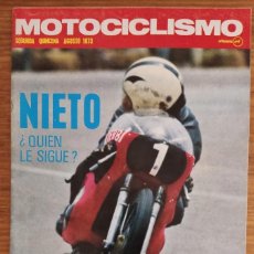 Coches y Motocicletas: REVISTA MOTOCICLISMO SEGUNDA QUINCENA AGOSTO 1973.