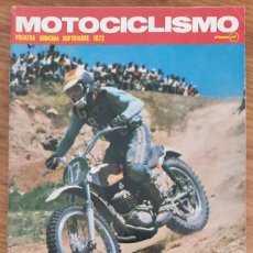 Coches y Motocicletas: REVISTA MOTOCICLISMO PRIMERA QUINCENA SEPTIEMBRE 1973.