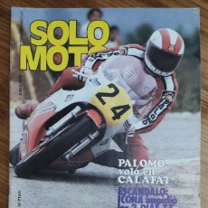 Coches y Motocicletas: REVISTA MOTOCICLISMO SOLO MOTO AÑO 4 NUMERO 143 1 DE JUNIO 1978.