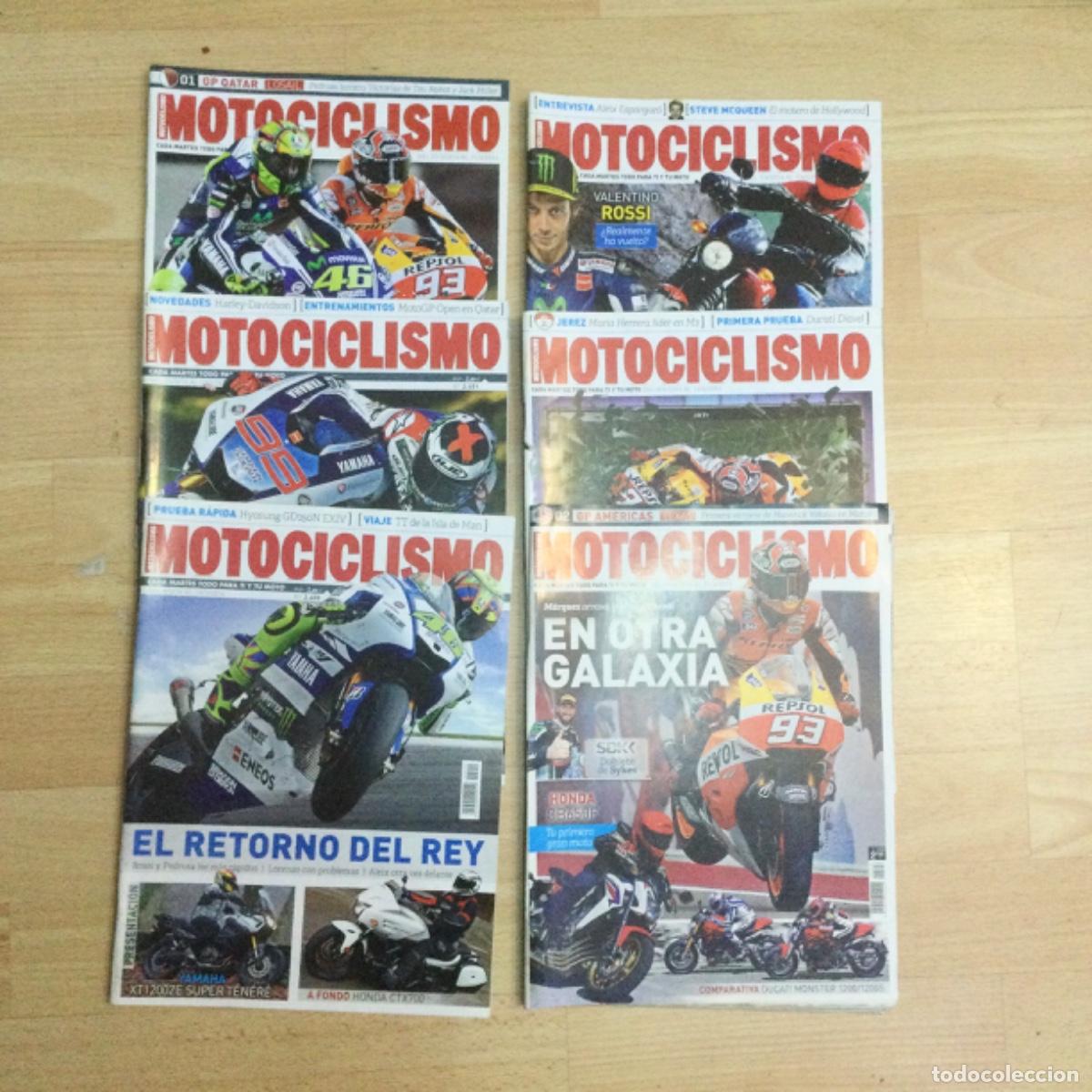 Voitures et Motocyclettes: Revistas Motociclismo. Lote de 6 revistas.