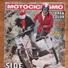Coches y Motocicletas: REVISTA MOTOCICLISMO NUMERO 495 30 ENERO 1977.