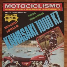 Coches y Motocicletas: REVISTA MOTOCICLISMO NUMERO 527 11 SEPTIEMBRE 1977.
