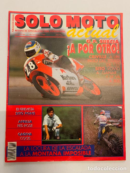 Autos und Motorr&auml;der: REVISTA SOLO MOTO ACTUAL 693 APRILIA RED ROSE CAGIVA COCIS