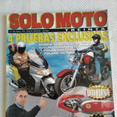 Coches y Motocicletas: SOLO MOTO TREINTA. Nº 183. AÑO 1998. PRUEBA: HONDA VT 1100 C3 SHADOW AERO. LA BIKE WEEK DE DA.. LEER
