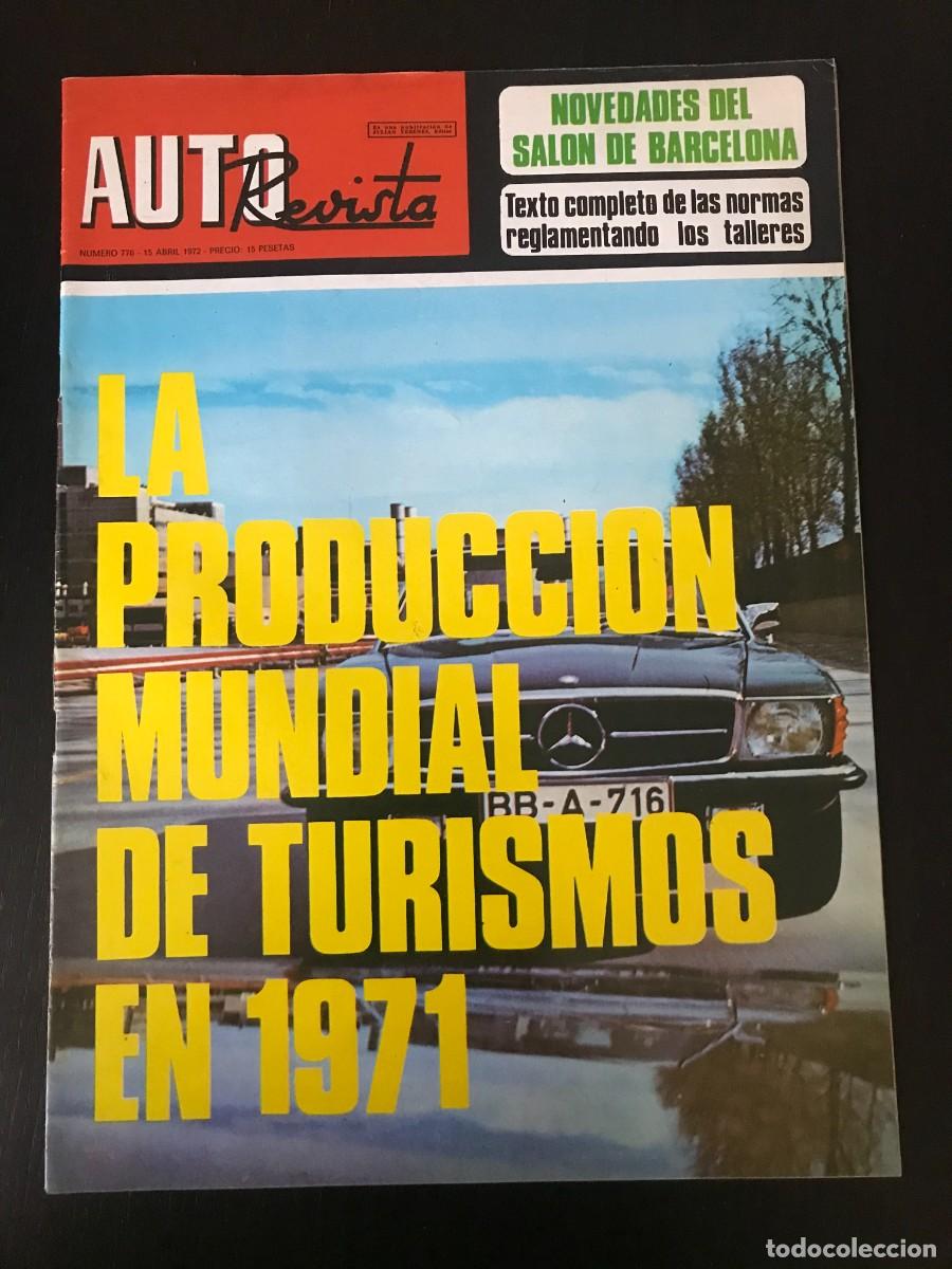 Voitures et Motocyclettes: AUTO REVISTA AUTOREVISTA N&ordm; 776 - POSTER OPEL DARRACQ EUROPEO RALLYE CAVAS ESTUDIO BARREIROS 26/26