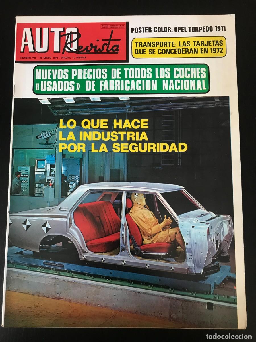 Voitures et Motocyclettes: AUTO REVISTA AUTOREVISTA N&ordm; 763 - POSTER OPEL TORPEDO 1000 KM BUENOS AIRES FERRARI SEGURIDAD