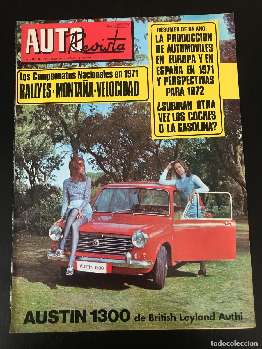 Voitures et Motocyclettes: AUTO REVISTA AUTOREVISTA N&ordm; 761 - POSTER BMW 328 RALLYE MONTA&Ntilde;A VELOCIDAD COPA TS BARREIROS 42/16