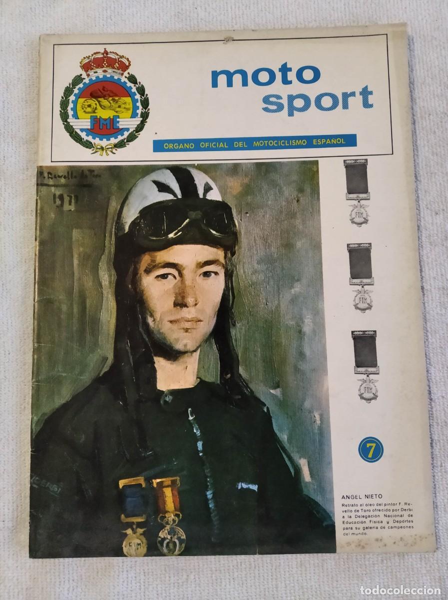 Autos und Motorr&auml;der: MOTO SPORT. N&ordm; 7. A&Ntilde;O 1971. XXI GRAN PREMIO DE ESPA&Ntilde;A. POLIC&Iacute;A MUNICIPAL FEMENINA. III GRAN P.. LEER