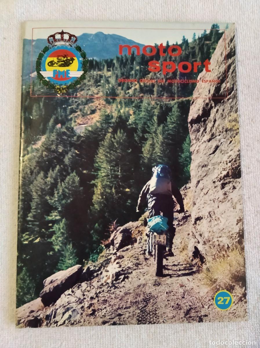 Autos und Motorr&auml;der: MOTO SPORT. N&ordm; 27. A&Ntilde;O 1973. G.P. DE YUGOSLAVIA. IV TODOTERRENO CIUDAD DE MANRESA. CAMPEONATO.. LEER