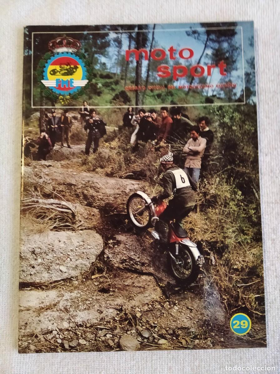 Voitures et Motocyclettes: MOTO SPORT. N&ordm; 29. A&Ntilde;O 1973. G.P. DE FINLANDIA. XVIII PREMIO MOTOCICLISTA CORU&Ntilde;A. REGLAMENTO .. LEER