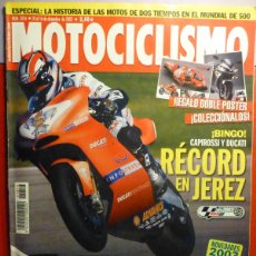 Coches y Motocicletas: REVISTA MOTOCICLISMO - Nº 1816 DICIEMBRE 2002 - YAMAHA YZF-R6. GAS GAS HP WILD 450 4T