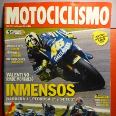 Coches y Motocicletas: REVISTA MOTOCICLISMO - Nº 1895 JUNIO 2004 - HONDA CBRF 500. SUZUKI SV 605 S (04). SYM JOYRIDE 200.