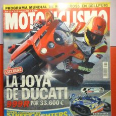 Coches y Motocicletas: REVISTA MOTOCICLISMO - Nº 1831 ABRIL 2003 - DUCATI 999R. MOTO GUZZI 750 I.E. COMP: APRILIA RSV TUONO