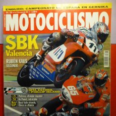 Coches y Motocicletas: REVISTA MOTOCICLISMO - Nº 1828 MARZO 2003 - BENELLI TORNADO TRE 900 LE. COMP: SUZUKI GSX 1000 R