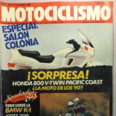 Coches y Motocicletas: REVISTA MOTOCICLISMO Nº 1076 - OCTUBRE 1988 - HONDA NTV 650, BMW K1