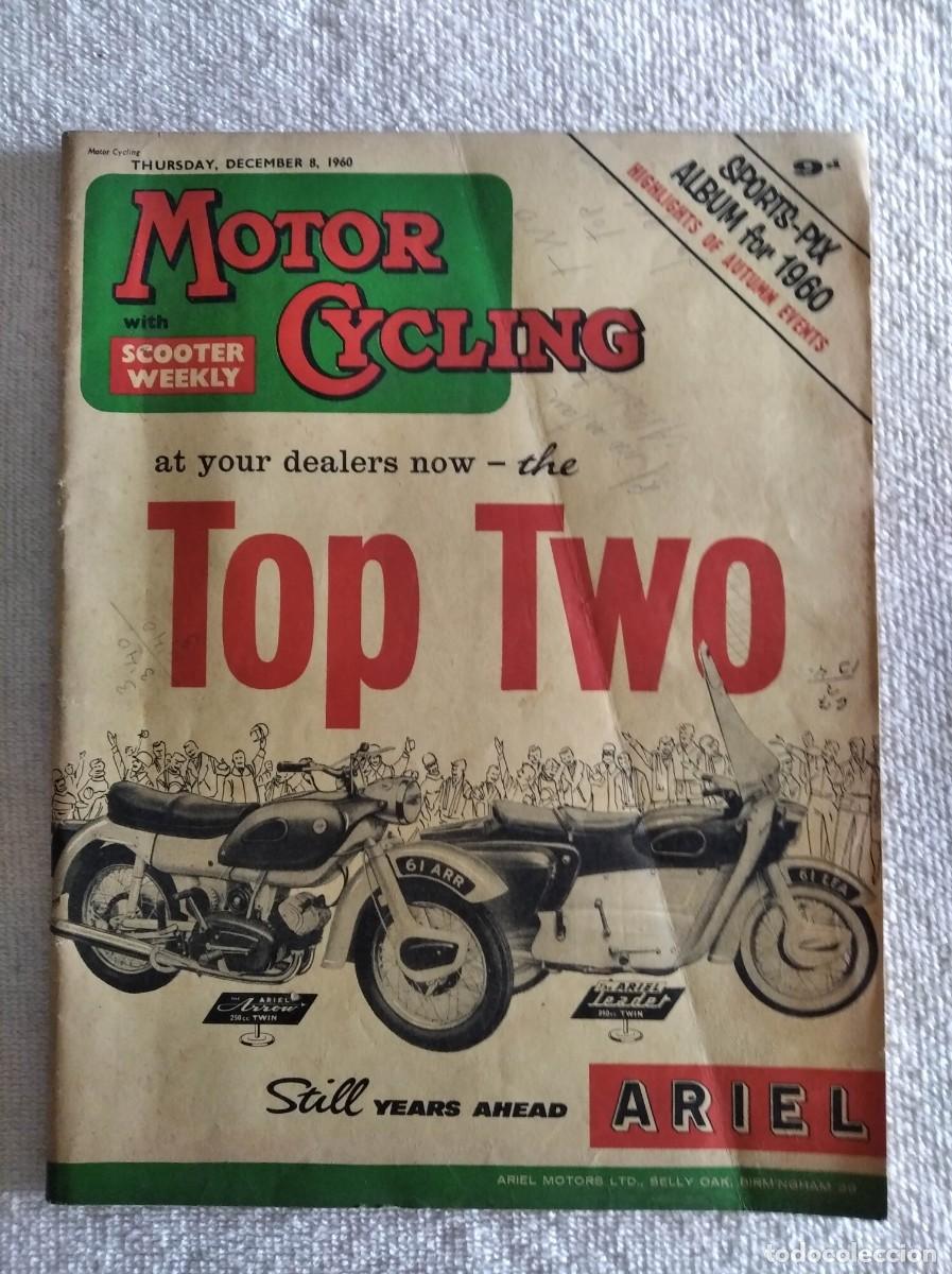Automobili e Motociclette: MOTOR CYCLING. INGL&Eacute;S. DICIEMBRE DE 1960. BEART-PREPARED NORTON. NOVICE SCRAMBLERS ONLY AT TR.. LEER