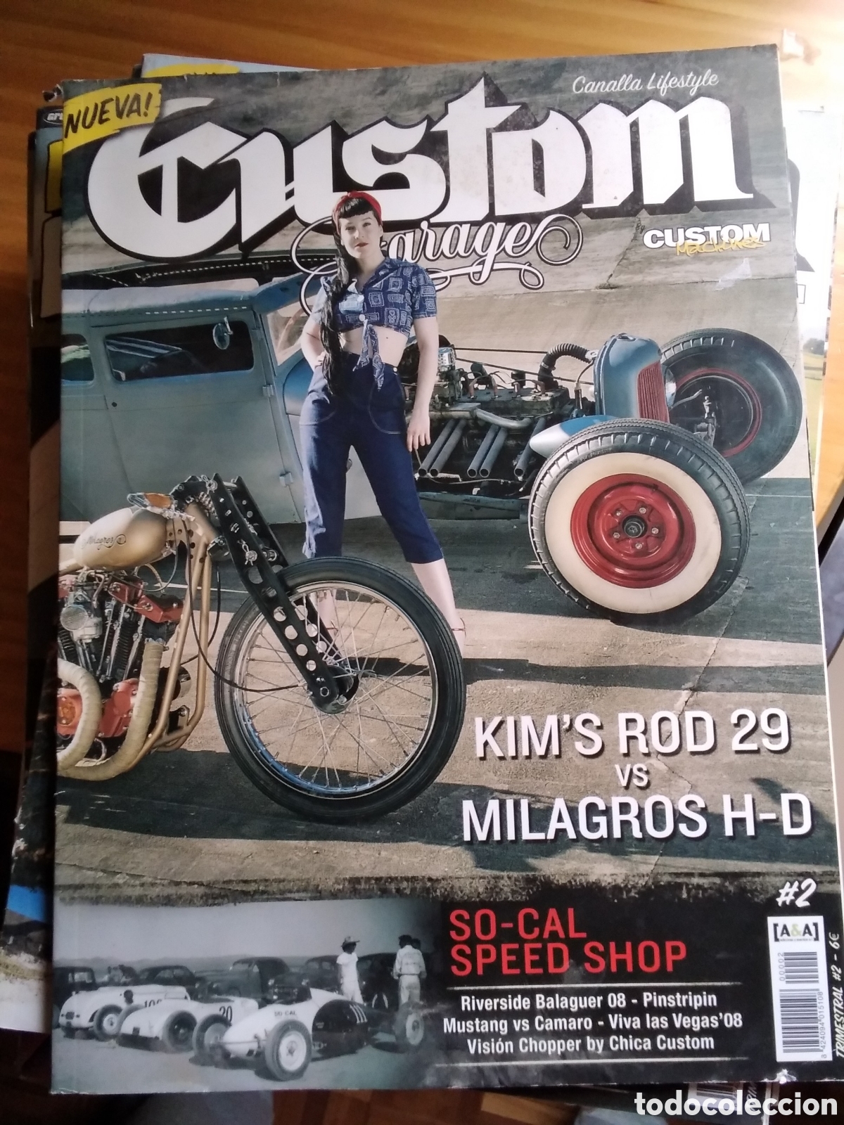 Voitures et Motocyclettes: Custom garage lifestyle cool n&uacute;mero 2 revista espa&ntilde;ola