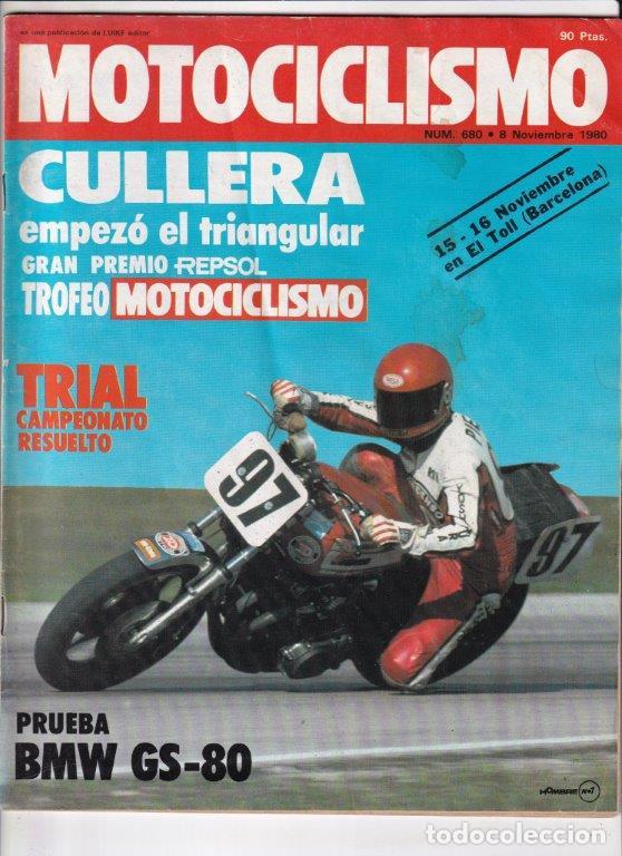 Cars and Motorcycles: REVISTA MOTOCICLISMO N&ordm; 680 A&Ntilde;O 1980. PRUEBA: BMW R80 GS.