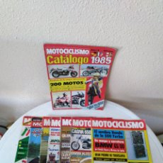 Coches y Motocicletas: MOTOCICLISMO, CATÁLOGO 1985 + 7 REVISTAS ( DECADA DE LOS 70,80 Y 90 - SIGLO XX ). Lote 388460399