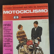 Coches y Motocicletas: MOTOCICLISMO. Nº 9. AÑO 1965. LA NUEVA DUCATI 4C COMPETICIÓN. GRAN PREMIO DE LOS E.E.U.U. LA .. LEER