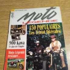 Coches y Motocicletas: MOTO LEGENDE Nº 39 - SEPTEMBRE 1994 -. Lote 397210204