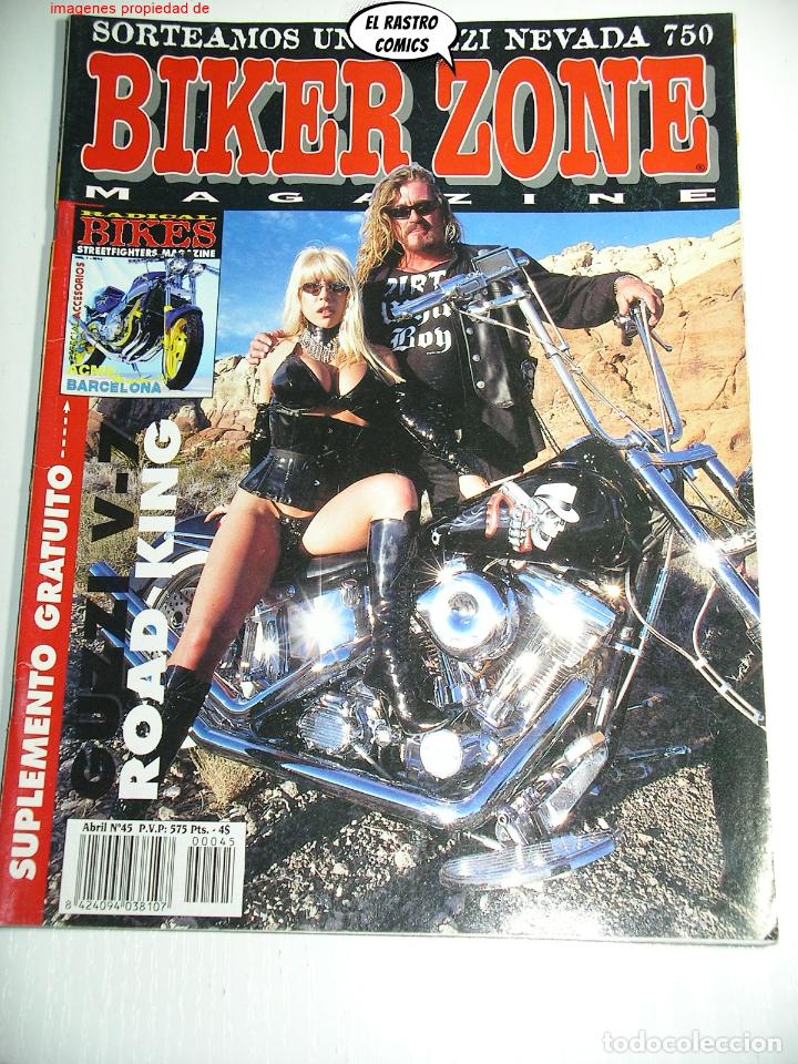 Cars and Motorcycles: Biker Zone n&ordm; 45, magazine, Espa&ntilde;a