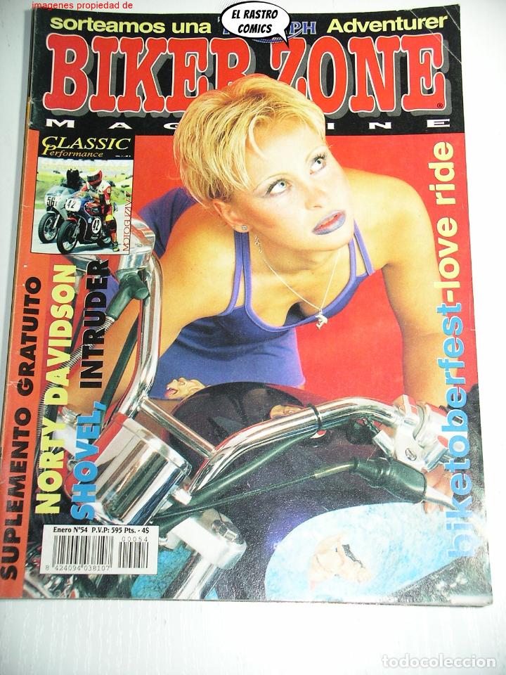 Cars and Motorcycles: Biker Zone n&ordm; 54, magazine, Espa&ntilde;a, Bruce Dickinson