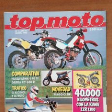 Coches y Motocicletas: TOP MOTO 3 1992 HUSQVARNA 610, GILERA RC 600 R, PIAGGIO ZIP, APRILIA CLIMBER, HONDA CB 250 BULTACO. Lote 402241419