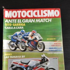 Coches y Motocicletas: MOTOCICLISMO. Nº 1.073. AÑO 1988. PEUGEOT ST 50. ENTREVISTA: JUAN BARRAGÁN. POLO.. TRAE PÓSTER. LEER. Lote 403216074