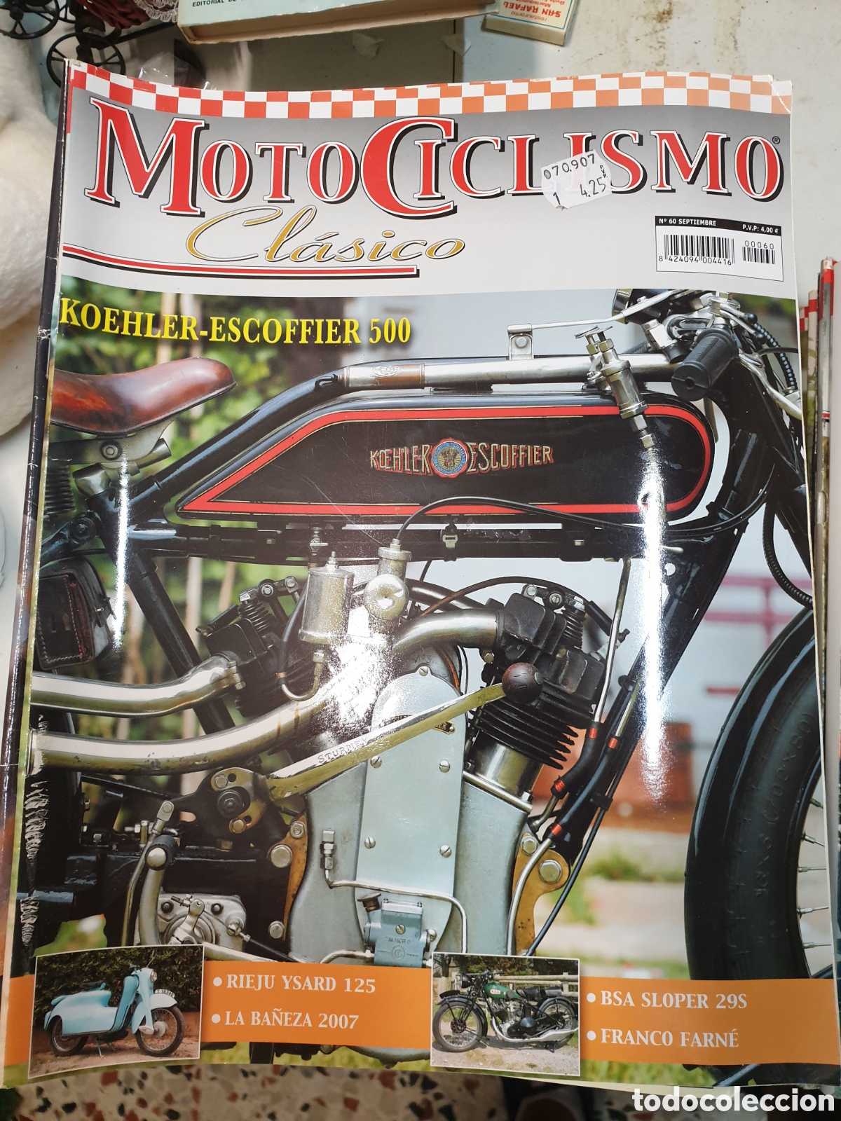 Coches y motocicletas: Motociclismo clasico. Numero 60 - Foto 1