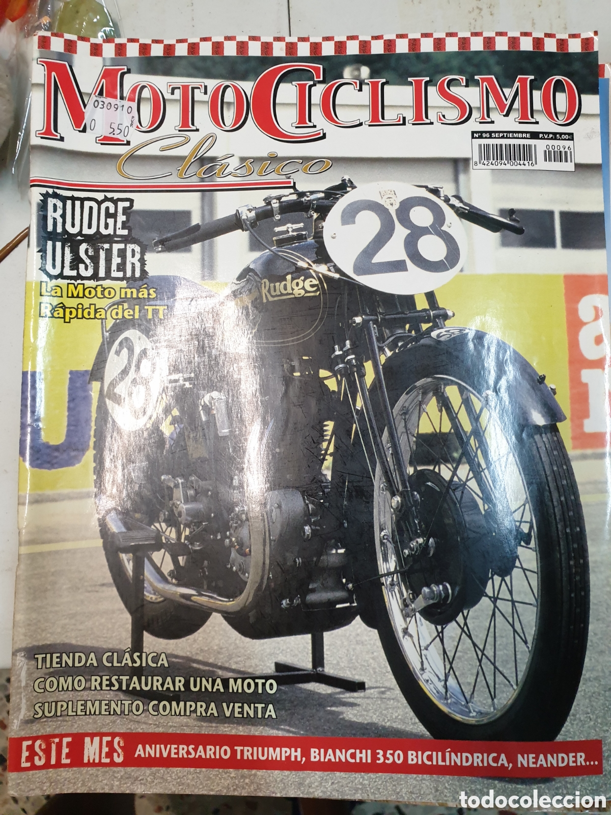 Voitures et Motocyclettes: Motociclismo clasico. Numero 96