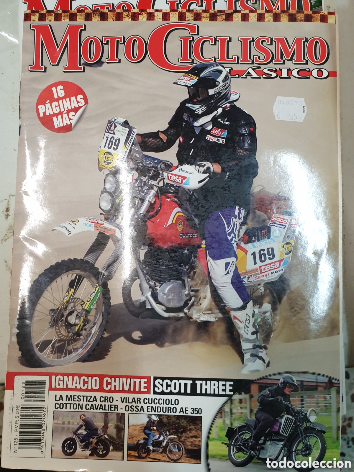 Voitures et Motocyclettes: Motociclismo clasico. Numero 125