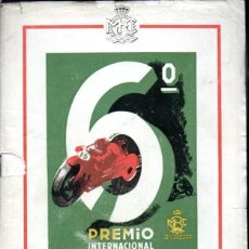 Coches y Motocicletas: PREMIO INTERNACIONAL DE BARCELONA REAL MOTO CLUB 1949 CIRCUITO DE MONTJUICH