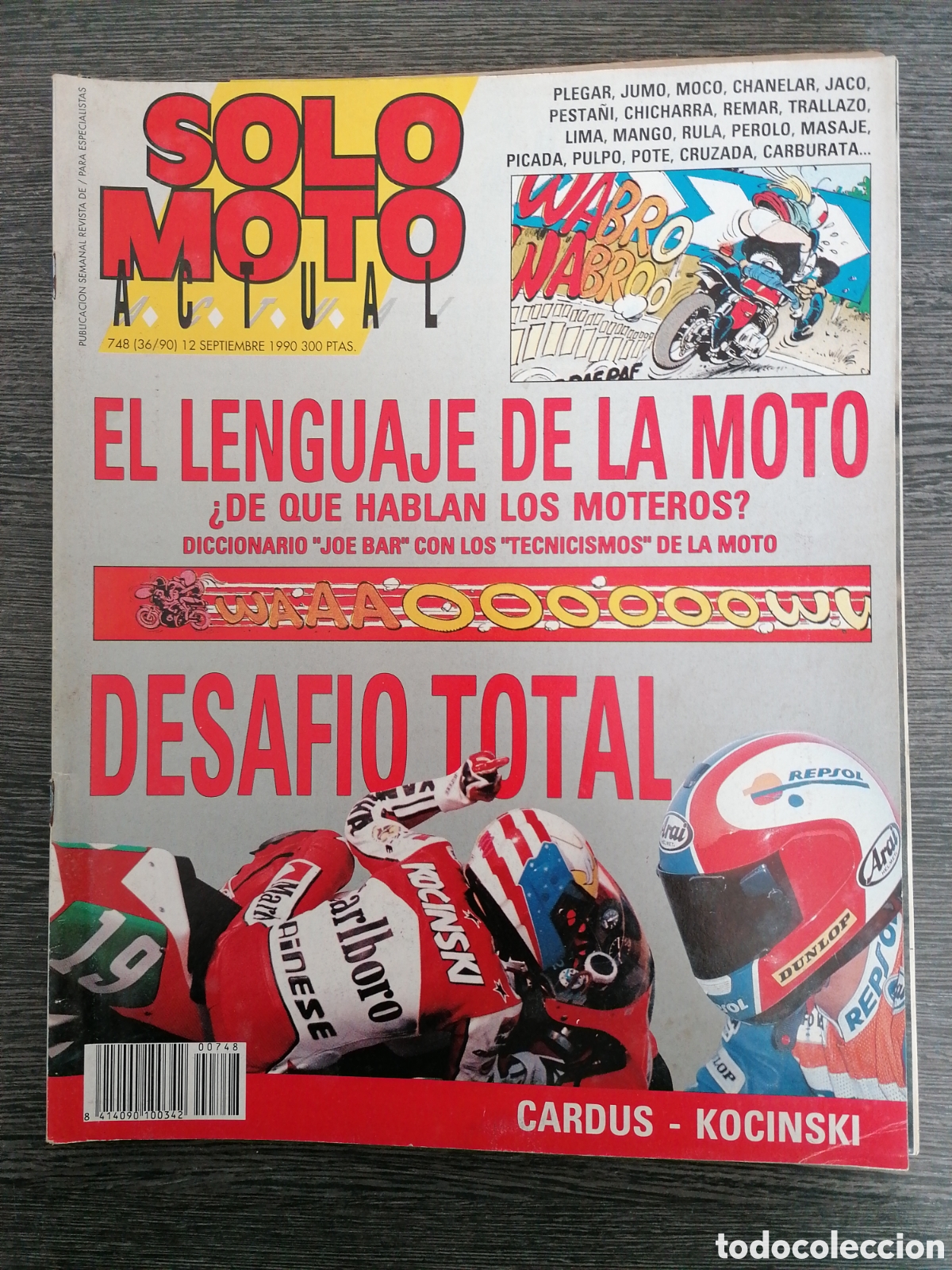 Voitures et Motocyclettes: SOLO MOTO ACTUAL 748 1990 VESPINO NLX, HONDA CR CROSS 91, JORDI TARR&Eacute;S, CARD&Uacute;S, KOCINSKI