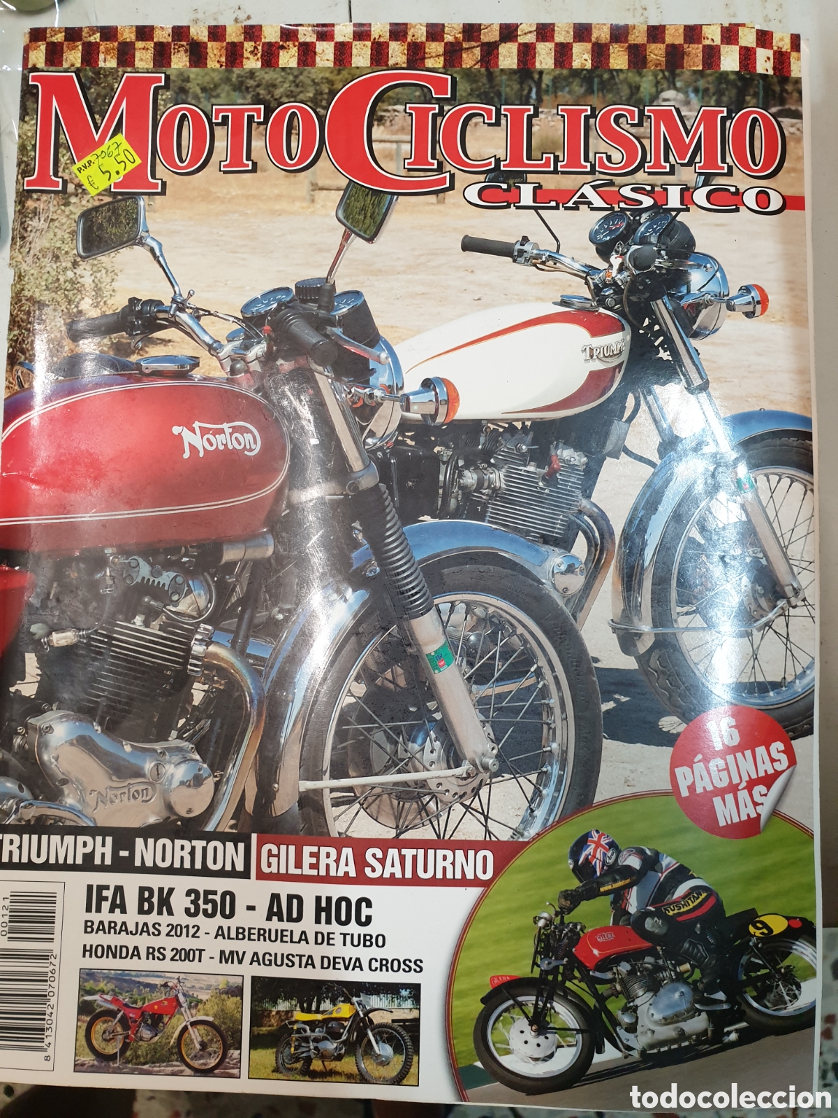 Autos und Motorr&auml;der: Motociclismo clasico. Numero 121