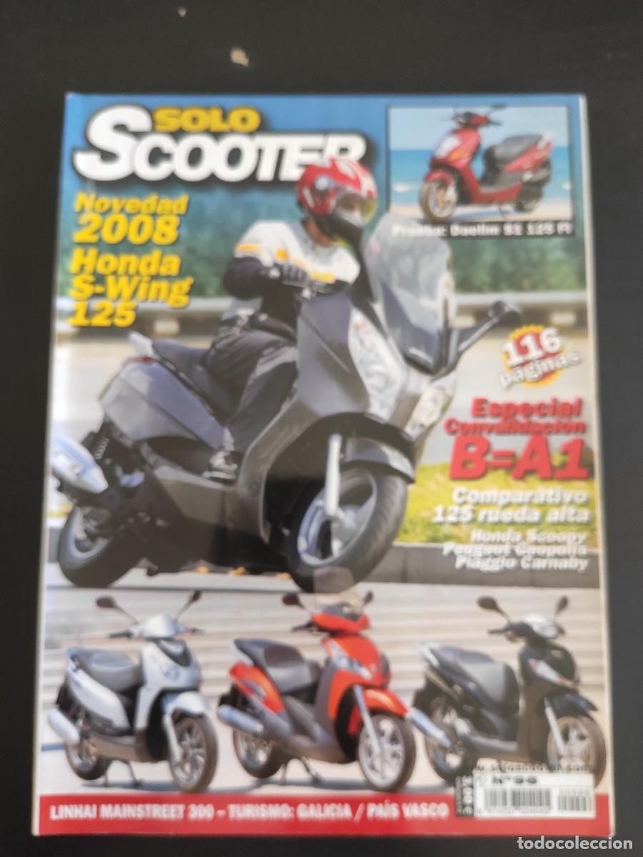 Cars and Motorcycles: SOLO SCOOTER. N&ordm; 96. A&Ntilde;O 2007. PRUEBA: DAELIM S1 125 F1. EL FUTURO MOTOSCOOTER DE HONDA. VIAJ.. LEER