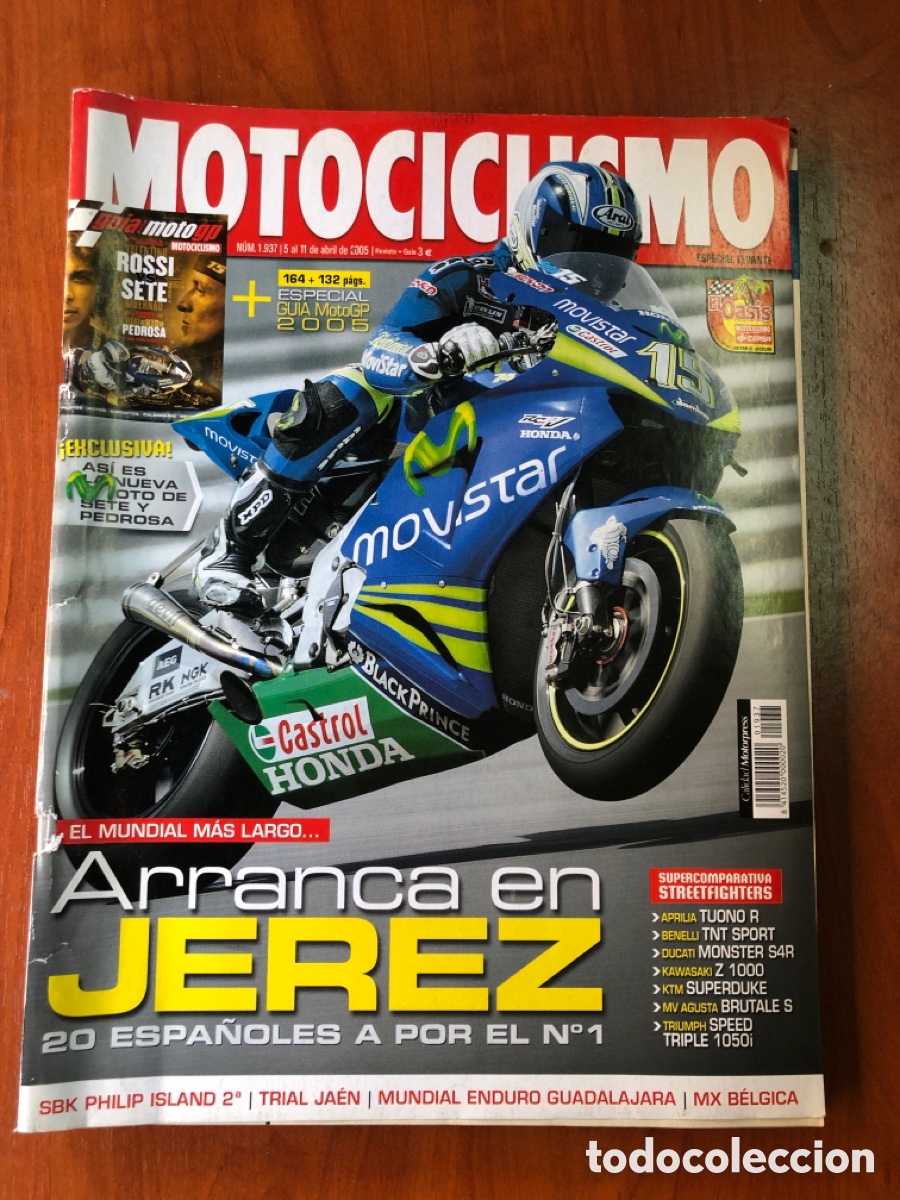 Cars and Motorcycles: MOTOCICLISMO-3 REVISTAS DE MOTOCICLISMO A&Ntilde;O 2005.