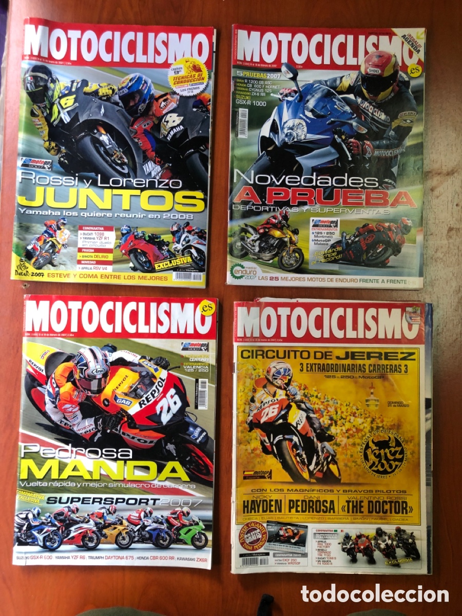 Cars and Motorcycles: MOTOCICLISMO-12 REVISTAS DE MOTOCICLISMO A&Ntilde;O 2007.