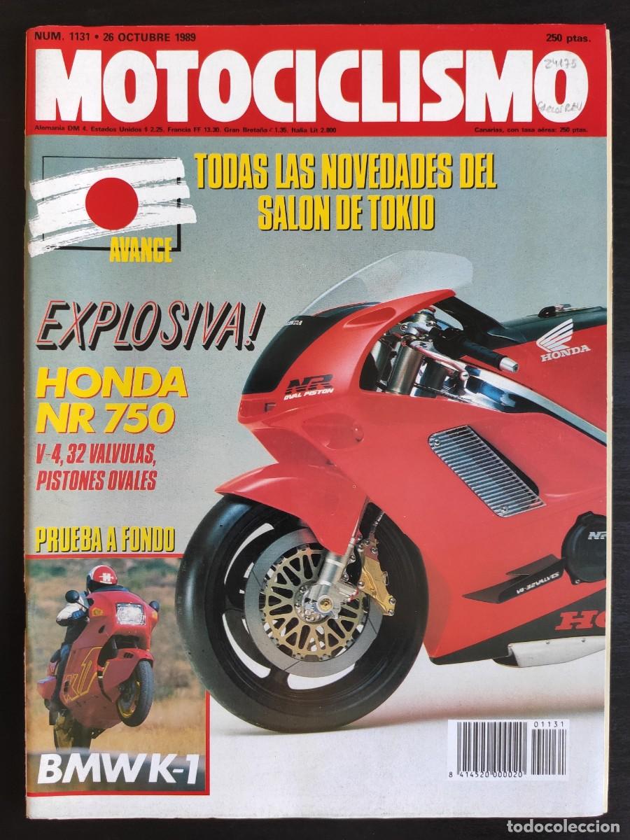 Voitures et Motocyclettes: MOTOCICLISMO. N&ordm; 1.131. A&Ntilde;O 1989. PRUEBA: CAGIVA EN INGLATERRA. PRE TOKIO SHOW. ENTREVISTA: C.. LEER