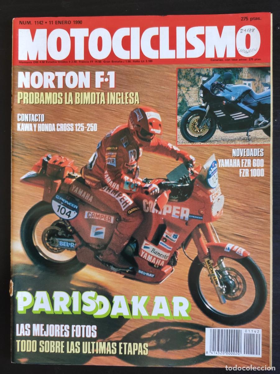 Voitures et Motocyclettes: MOTOCICLISMO. N&ordm; 1.142. A&Ntilde;O 1990. PRUEBA: KAWA CROSS 125-250. S&Uacute;PER CONCURSO DE LA MOTO DEL A.. LEER