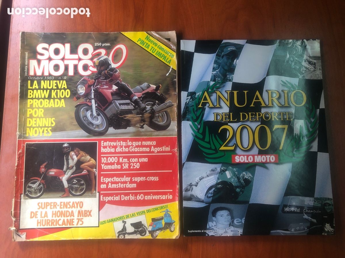 Autos und Motorr&auml;der: SOLO MOTO-23 REVISTAS. A&Ntilde;OS 1983, 2006 AL 2010.