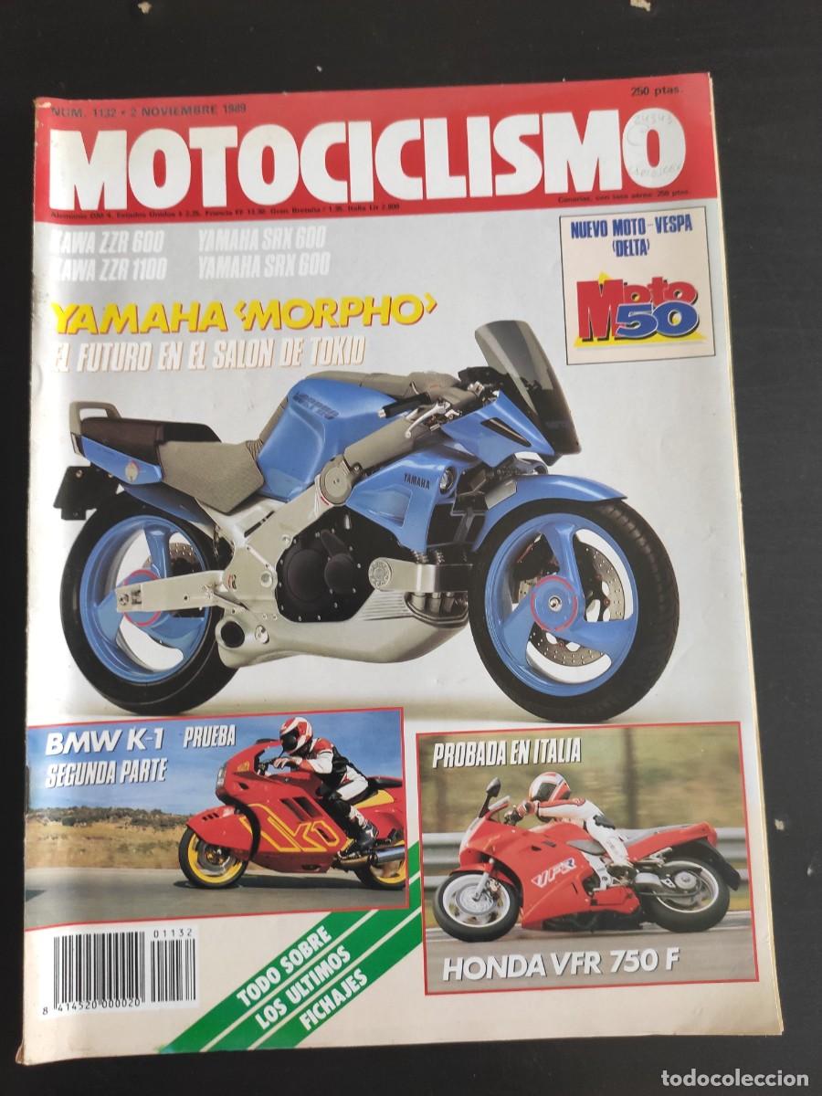 Voitures et Motocyclettes: MOTOCICLISMO. N&ordm; 1.132. A&Ntilde;O 1989. PRUEBA: HONDA VFR 750 F. CONCENTRACI&Oacute;N BMW. ENTREVISTA: JOR.. LEER