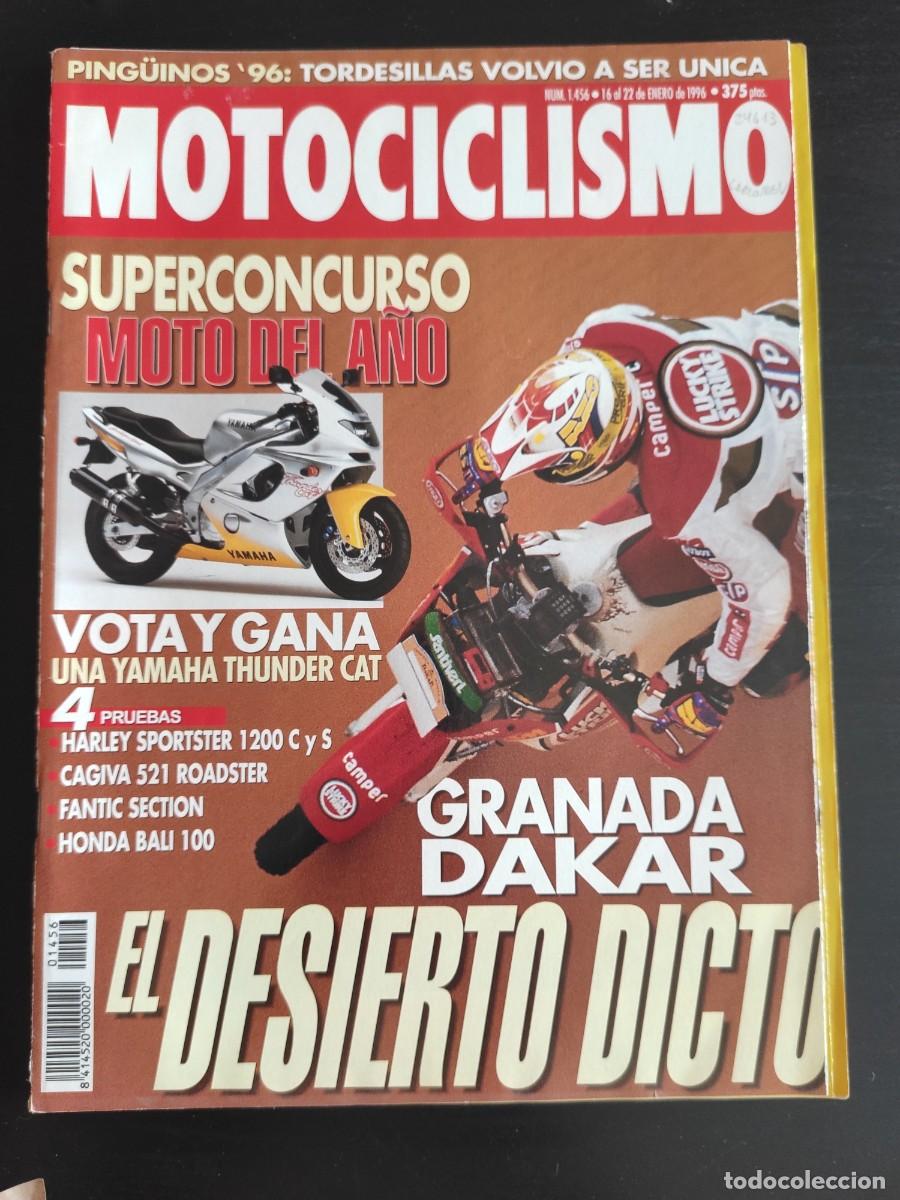 Voitures et Motocyclettes: MOTOCICLISMO. N&ordm; 1.456. A&Ntilde;O 1996. PRUEBA: HARLEY SPORTSTER 1200 CIS. CAGIVA 521 ROADSTER. GRA.. LEER