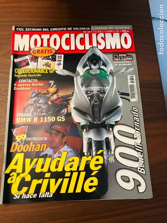 Autos und Motorr&auml;der: MOTOCICLISMO N&ordm; 1640 , AGOSTO 1999