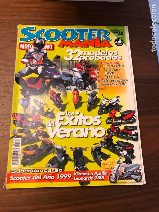 Autos und Motorr&auml;der: SCOOTER MAN&Iacute;A N&ordm; 15 , A&Ntilde;O 1999 , GUI&Aacute; DE COMPRA DATOS Y PRECIOS DE 200 SCOOTERS