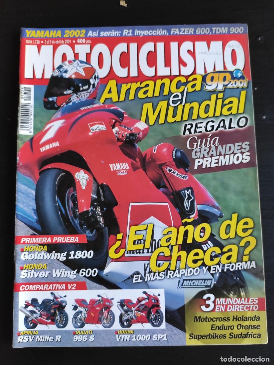 Carros e motociclos: MOTOCICLISMO. N&ordm; 1.728. A&Ntilde;O 2001. PRUEBA: HONDA GOLD WING 1800. HONDA SILVER WING 600. MUNDIA.. LEER