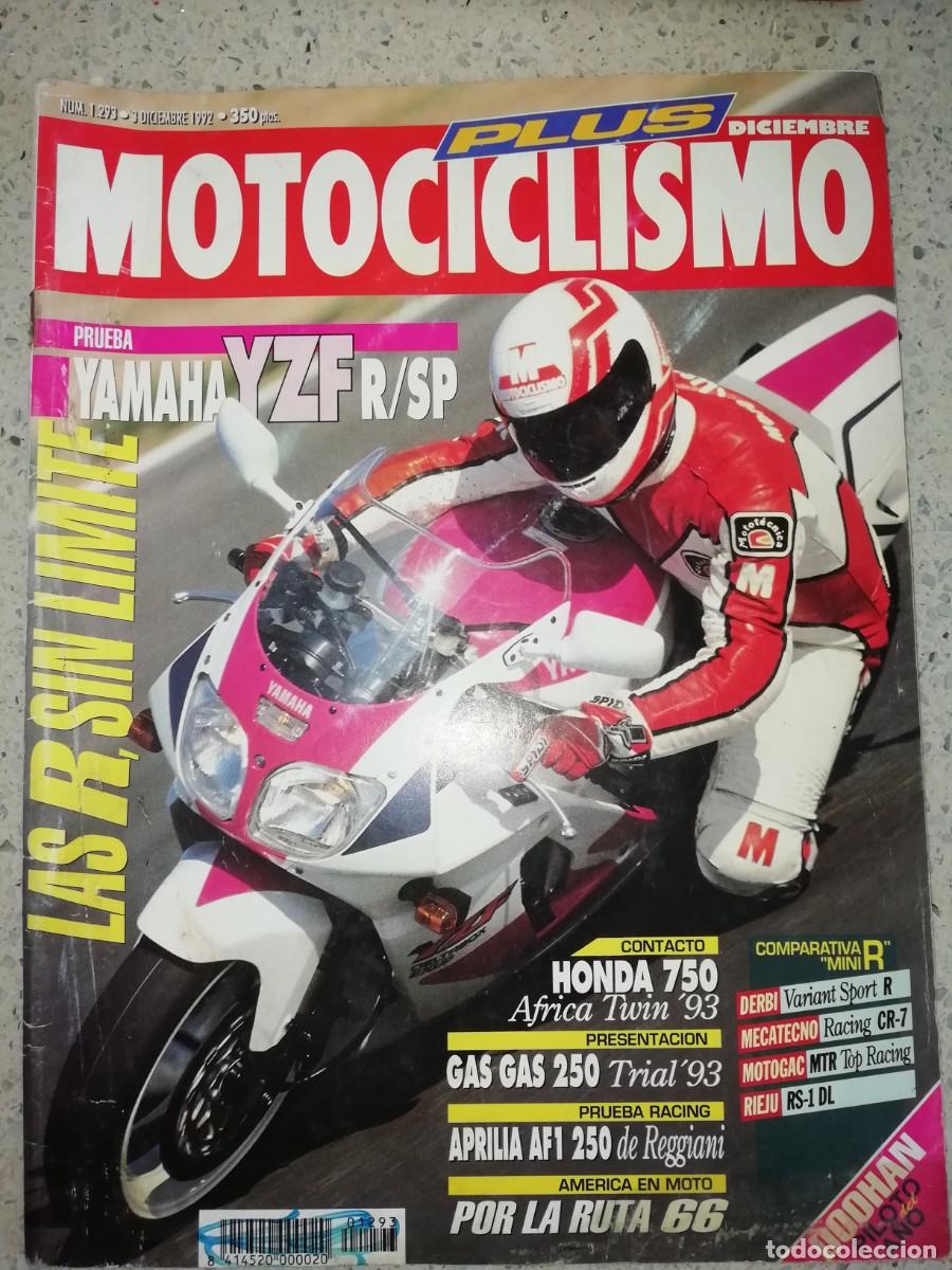Autos und Motorr&auml;der: Plus motociclismo diciembre 1992 n&uacute;mero 1293